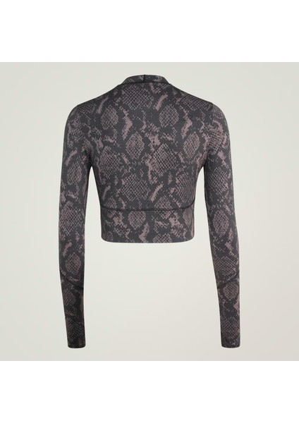 By Stella Mccartney Training Longsleeve Crop Kadın Tişört