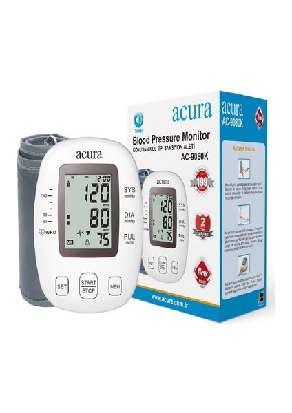 Ac 9080 K Tansiyon Ölçüm Cihazı Koldan