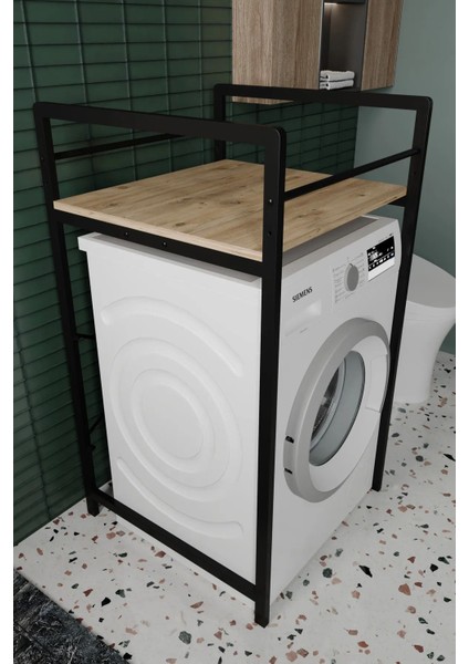 Strong Çamaşır Makina Dolabı Kurutmalık Rafı Banyo ve Kurutmalık Meşe fiyatları