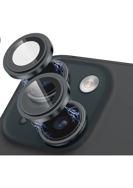 Iphone 15 Uyumlu Safir Mercek Koruma (Lens Koruyucu)