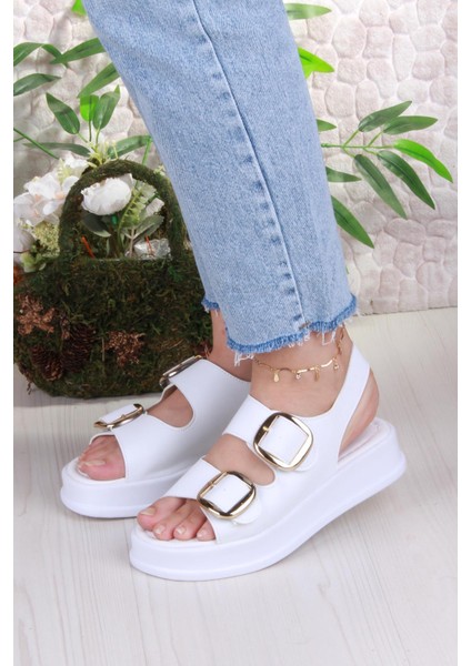 3509 Ceyn Anatomik Rahat Iki Tokalı Kadın Sandalet fiyatları