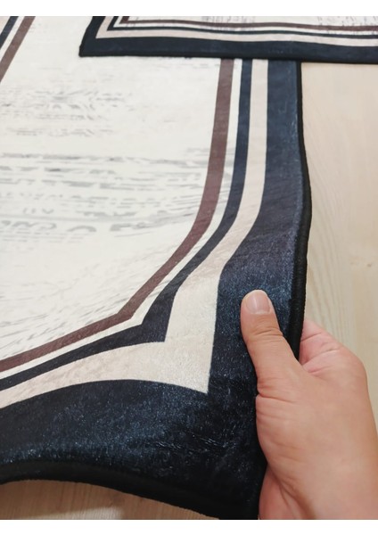 Lovely Krem, Kaymaz, Dökülmez Taban 2'li Klozet Takımı (60x100 cm - 40x60 cm) fiyatları