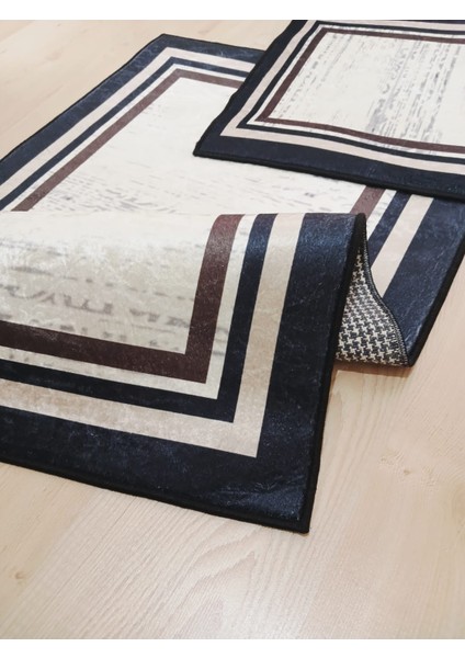 Lovely Krem, Kaymaz, Dökülmez Taban 2'li Klozet Takımı (60x100 cm - 40x60 cm) modelleri