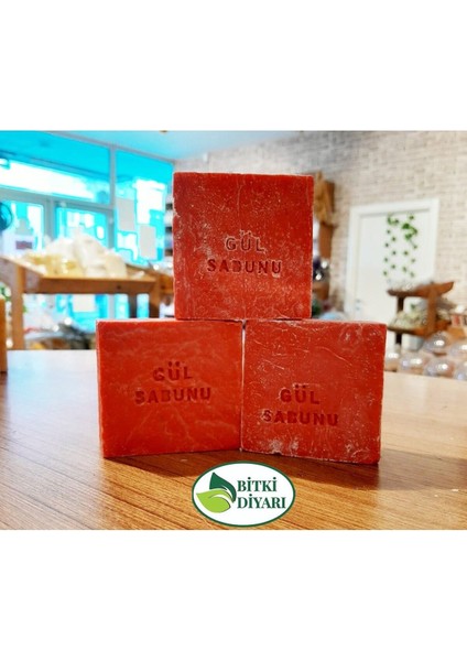Doğal Gül Sabun 1 Ad