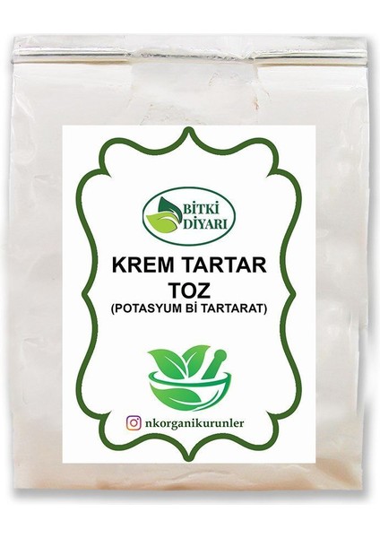 Krem Tartar Toz (Potasyum Bitartarat) 100GR