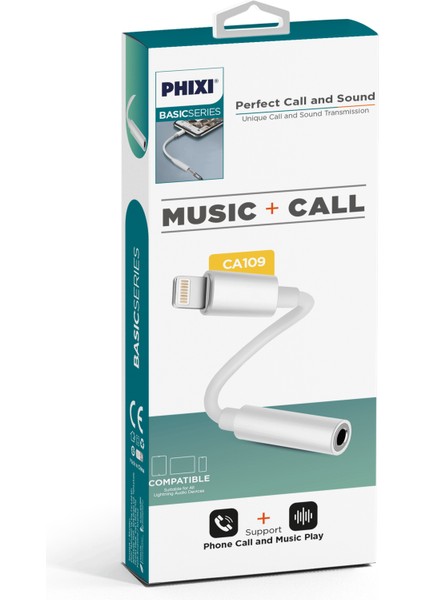 Basic CA109 Lıghtning Aux Müzik Play Çevirici Dönüştürücü fiyatları