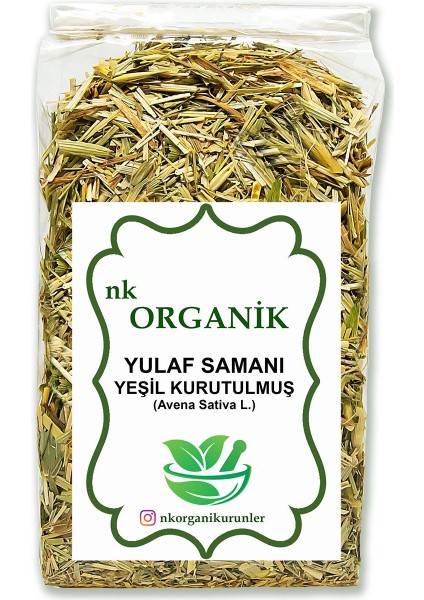 Yulaf Samanı Yeşil Kurutulmuş (Avena Sativa L. ) 50GR