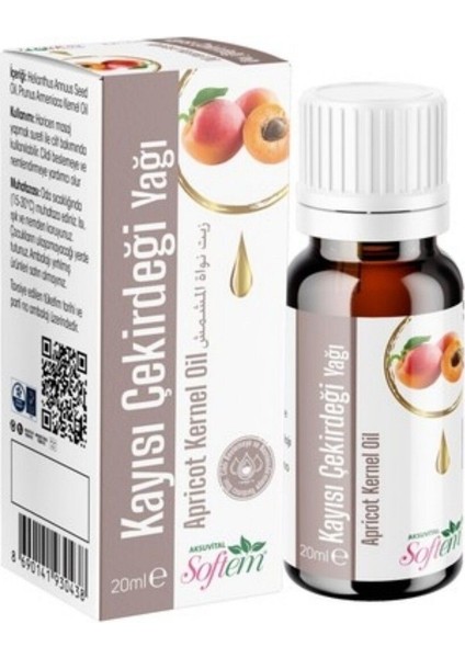 Kayısı Çekirdeği Yağı 20 ml