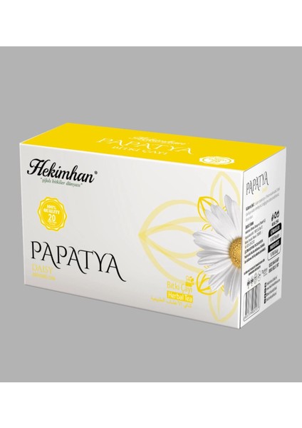 Papatya Çayı Doğal 20 Li