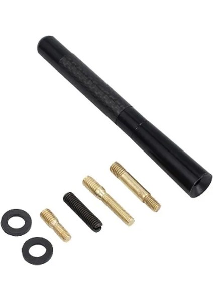 Ford Fiesta Uyumlu Karbon Siyah Renk Oto Radio Anteni Çubuk Anten