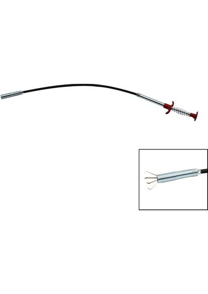60CM Yaylı Lavabo - Gider Temizleme Kıskaç Çubuk (5047)