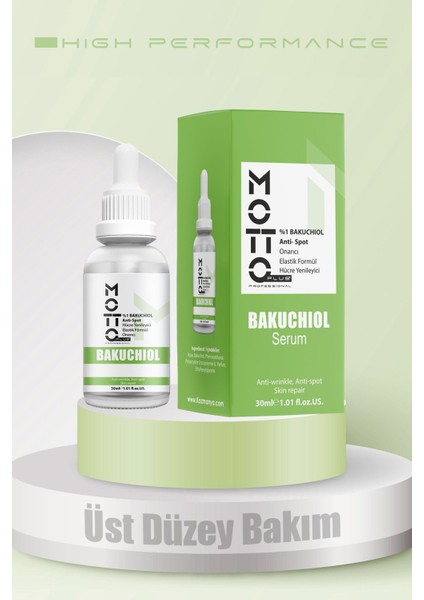 %1 Bakuchıol Elastik Formül Üst Düzey Peeling Onarıcı Bakım Serumu 30ML modelleri