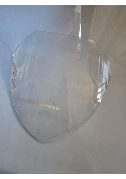 Yamaha Nmax Siperlik Ön Cam 2021-2024 Model 40CM Şeffaf Renkli 4mm Spor Cam fırsatları