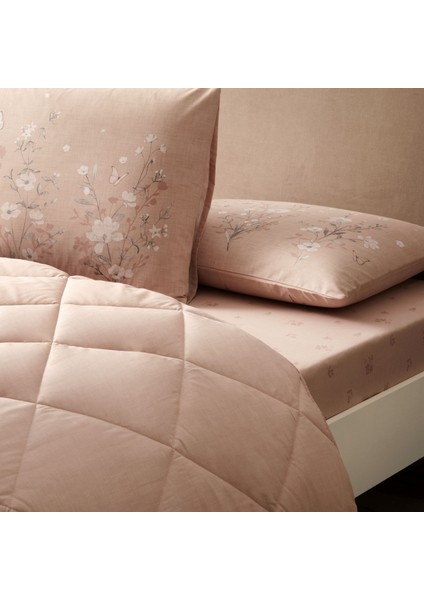 Rossy Ranforce Tek Kişilik Yorgan Set Gül Kurusu modelleri