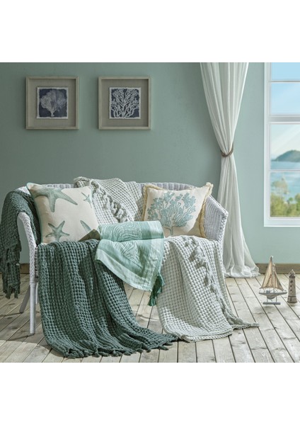 Taç Butik Göcek Pike Pamuk Çift Kişilik Pike Yeşil modelleri