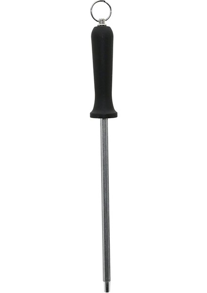 Metal Bilezikli Yuvarlak Masat - Bıçak Bileme Metal Asma Halkalı 30CM (5069)