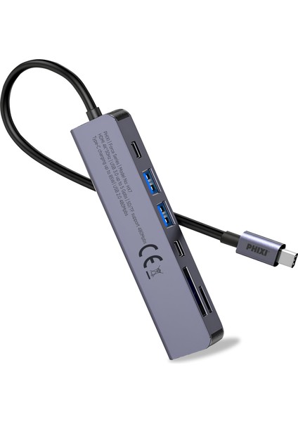 Force Hx7 7 In 1 Usb-C Hub Çoklayıcı