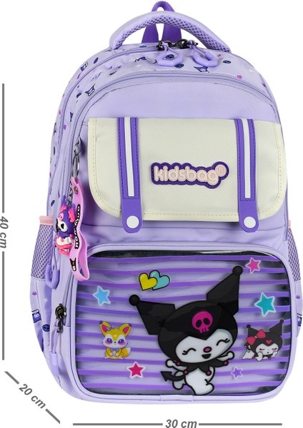Ultra Lüks Kawaii Kore Tarzı Kız Çocuk Ortopedik İlkokul Sırt Çantası Folyolu Beslenme ve Kalemlik modelleri