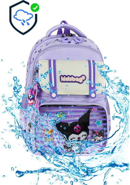 Ultra Lüks Kawaii Kore Tarzı Kız Çocuk Ortopedik İlkokul Sırt Çantası Folyolu Beslenme ve Kalemlik fırsatları