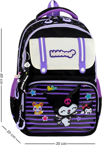 Kawaii Kore Model Lüks Kız Çocuk Ortopedik İlkokul Sırt Çantası Folyolu Beslenme + Kalemlik fiyatları