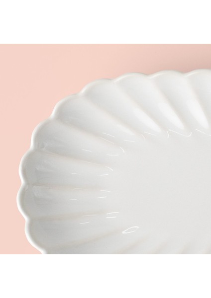 Coral Kayık Tabak 23X11 cm Ekru fiyatları