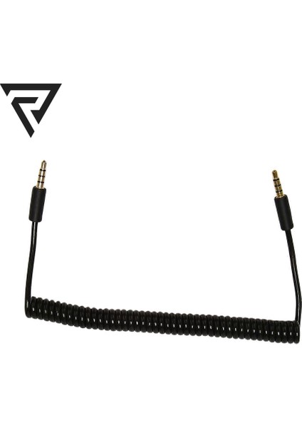 CA-4588 1 Metre 3.5mm Aux Spiral Ses Kablosu