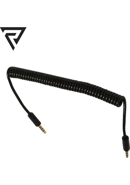 CA-4588 1 Metre 3.5mm Aux Spiral Ses Kablosu fiyatları