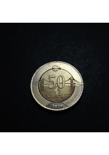 3996368800D0E34F0E 2020 Çapaklı 50KURUŞ Ççt+ Eski Madeni Para fiyatları
