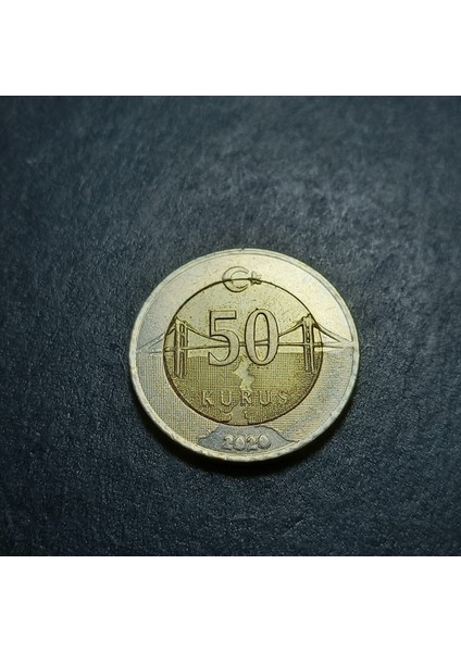 3996368800D0E34F0E 2020 Çapaklı 50KURUŞ Ççt+ Eski Madeni Para fırsatları