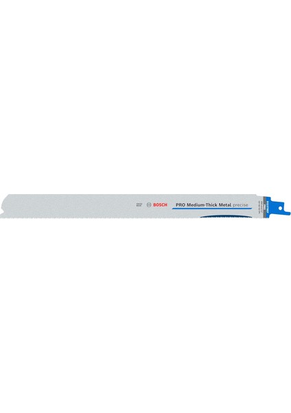 5x Pro Medium-Thick Metal S1237BEF Hassas Panter Testere Bıçağı (Metal Borular ve Profiller, Demir Içermeyen Metaller, Uzunluk 300 Mm, Professional Aksesuar Panter Testere)