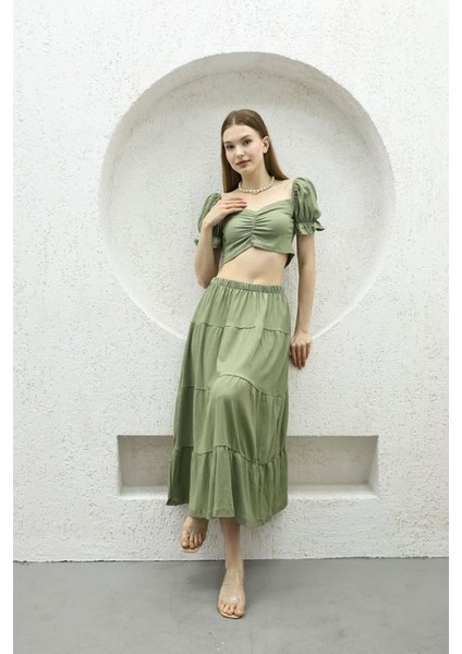 Kadın Etek Bluz Ikili Takım fiyatları