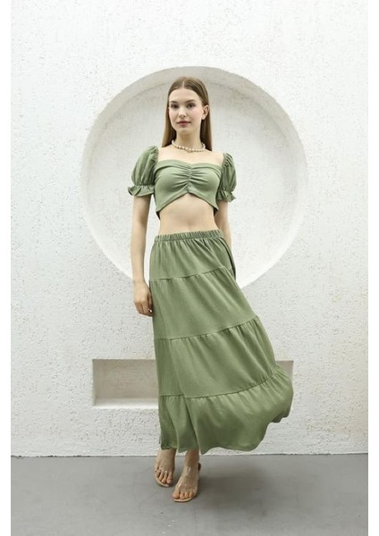 Kadın Etek Bluz Ikili Takım indirimleri