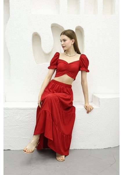 Kadın Etek Bluz Ikili Takım fiyatları