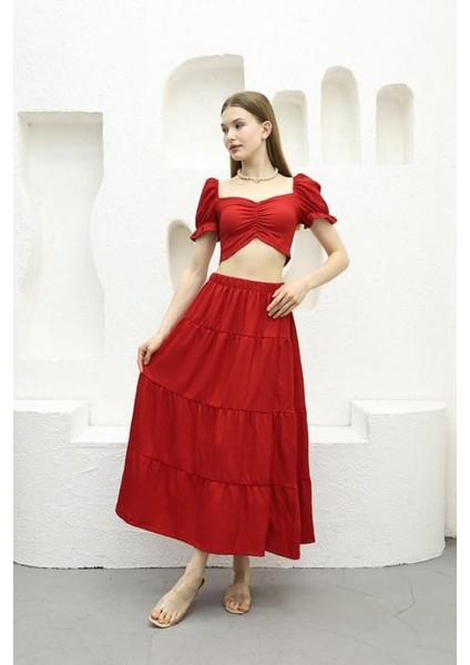 Kadın Etek Bluz Ikili Takım fırsatları