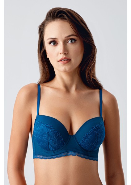 Kadın Destekli B Cup Dantelli Sütyen , 338395