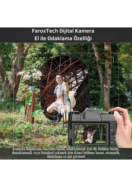 4K Ultra Hd Dijital Kamera | Yüksek Çözünürlük | Yeni Başlayanlar Için Profesyonel Çekimler modelleri