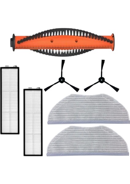 Xiaomi Vacuum Mop S10T (STFCR01SZ) Robot Süpürge Uyumlu 7'li Yedek Parça Seti