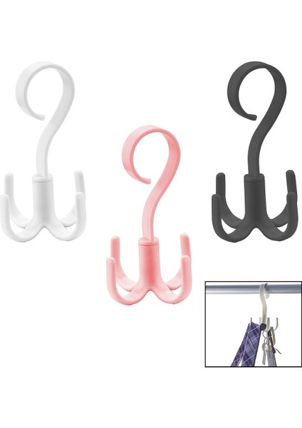 360 Derece Dönerli Aksesuar Askı (5047)