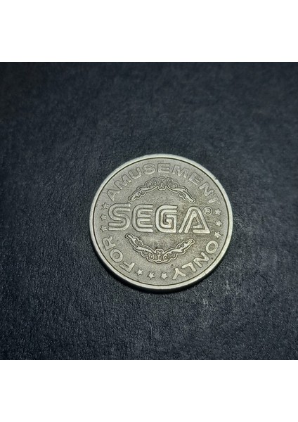 3996368016C36EB4C2 Sega Oyun Jetonu Only For Amusement Eski Jeton modelleri