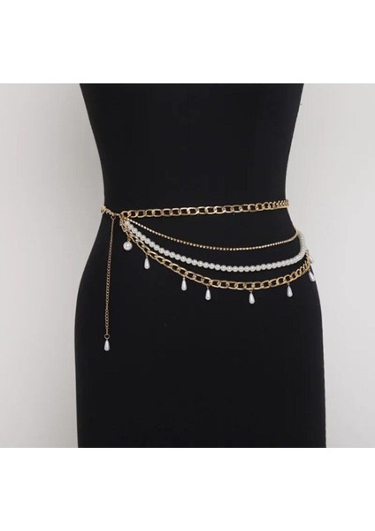 Şıklığınızı Tamamlayacak Incili Bel Kemeri