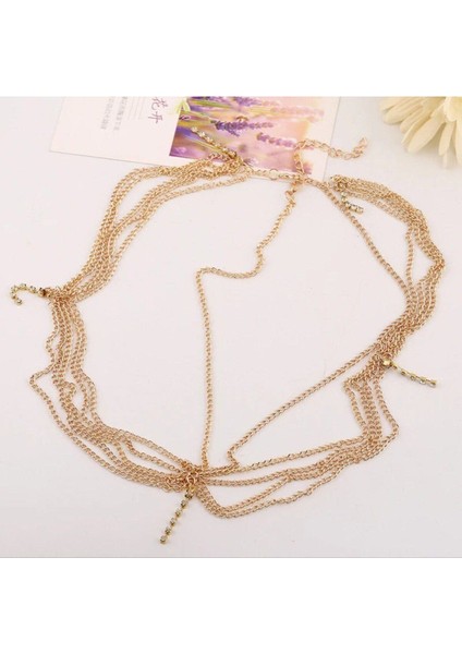 Şıklığınızı Tamamlayacak Zincirli Taş Modeli Kafa Aksesuarı modelleri