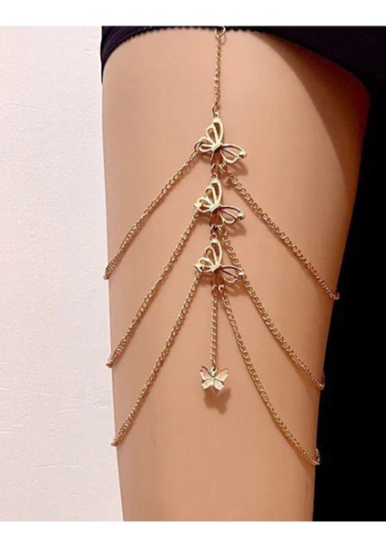 Şık ve Zarif Kelebekli Bacak Aksesuarı ile Tarzınızı Yükseltin