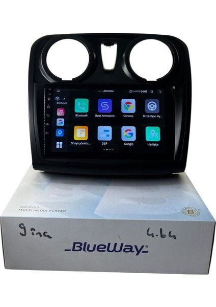Dacia Lodgy-Dokker (9'') Blueway 4-64 Profesyonel Oem Multimedia fiyatları