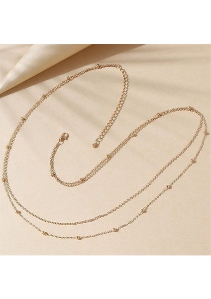 Zarif Zincirli Bel Kemer ile Şıklığınızı Tamamlayın