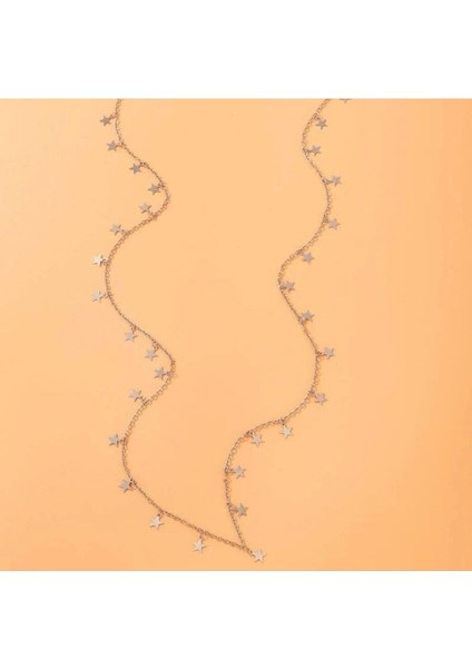 Şık Zincir Yıldız Modeli Bel Kemer ile Zarif Dokunuş fiyatları