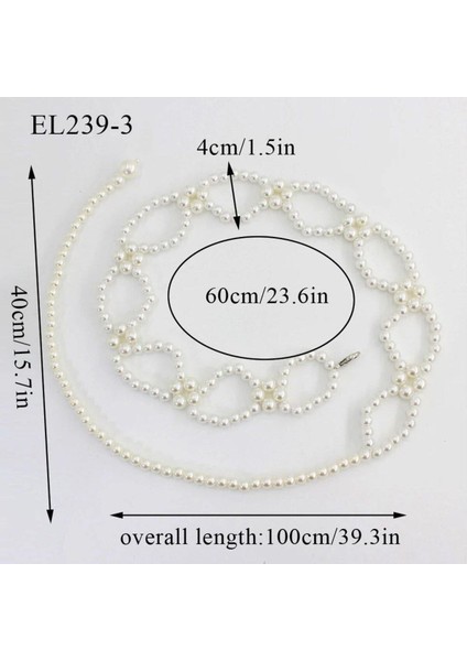 Zarif Incili Kadın Bel Kemer ile Şıklığınızı Tamamlayın fiyatları