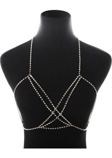 Şıklığınızı Tamamlayacak Taşlı Detaylı Vücut Aksesuarı