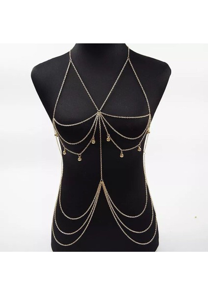 Şık Zincirli Vücut Aksesuarı ile Tarzınızı Yansıtın fiyatları