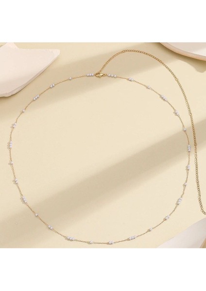 Parlak Taşlı Yıldız Model Bel Zinciri ile Şıklığınızı Tamamlayın