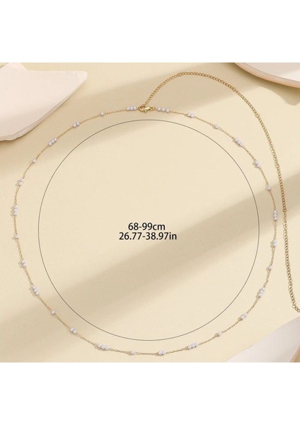 Parlak Taşlı Yıldız Model Bel Zinciri ile Şıklığınızı Tamamlayın